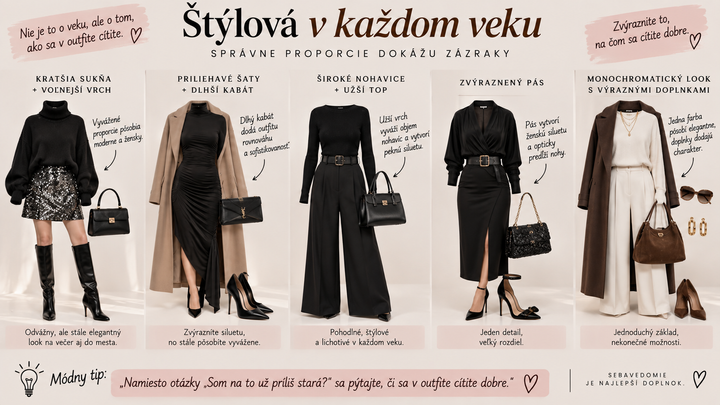Ako ostať štýlová v každom veku